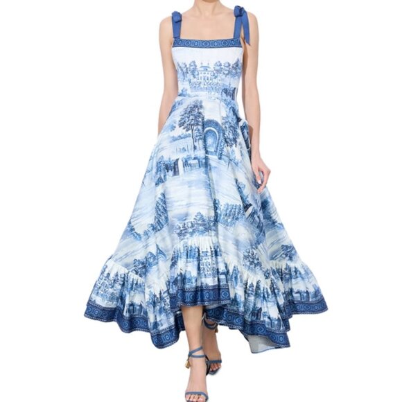 Alice and Olivia Rosalee Tie Strap Dress - Picture 5 of 5